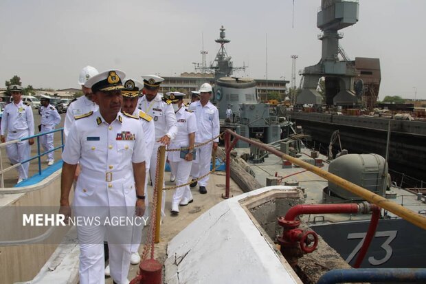 نیروی دریایی عمان در بندرعباس