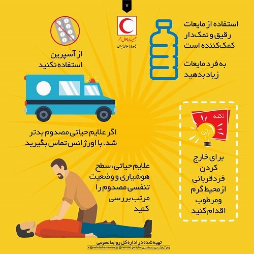 نکات مهم درباره گرمازدگی