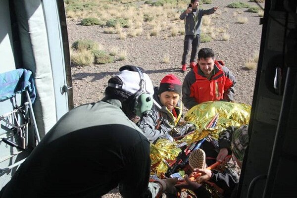 کوهنورد مصدوم ۵۱ ساله در ارتفاعات سبلان نجات یافت