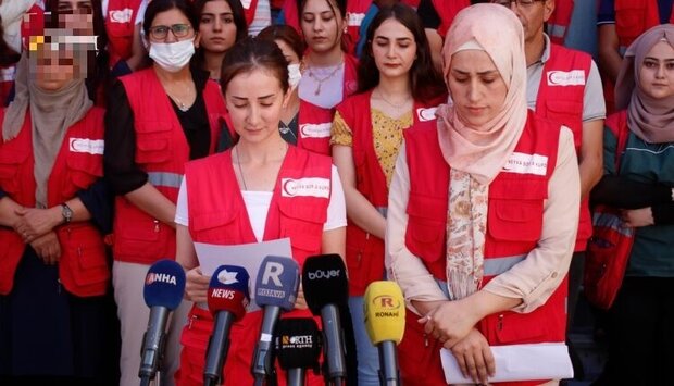 زیاتر لە 100 هەزار ئاوارە لە کەمپەکاندان/جیهان بەر بە هێرشی تورکیا بگرێت