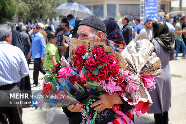 ہمدان میں حجاج بیت اللہ الحرام کی واپسی
