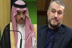 Foreign ministers of Iran and Saudi Arabia