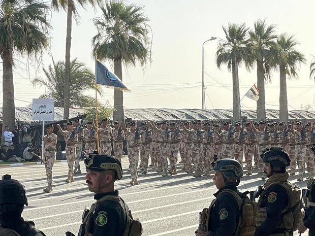 رژه حشد شعبی با حضور نیروهای ارتش عراق آغاز شد+ تصاویر