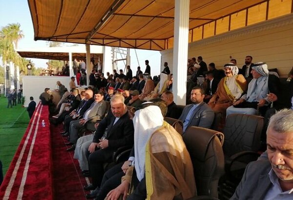 Haşdi Şabi'nin askeri geçit törenine İran Büyükelçisi de katıldı