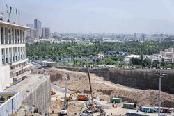 پروژه ایمن‌سازی گود برج میلاد تا یک ماه آینده به پایان می‌رسد