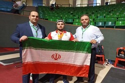 Nemati bags gold medal in Asian youth weightlifting c'ships
