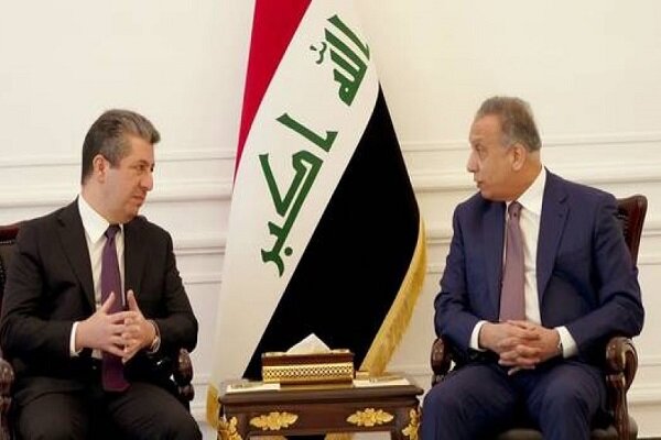 IKBY Başbakanı Barzani, el-Kazımi ile bir araya geldi