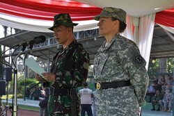 حضور ۱۴۰۰۰ نظامی از ۱۲ کشور در مانور «سپر سوپر گارودا» در اندونزی