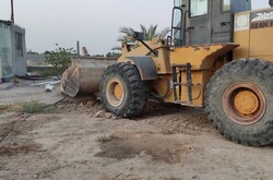 تخریب ۵۳ مورد ساخت و ساز غیرمجاز در اراضی زراعی جنوب تهران