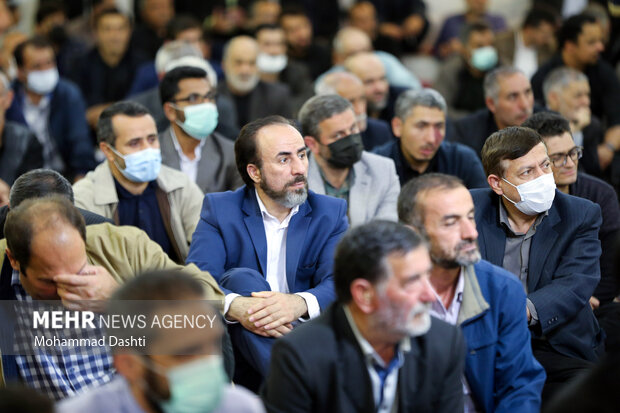 آئین استقبال از محرم و تجلیل از پیرغلامان حسینی در اردبیل