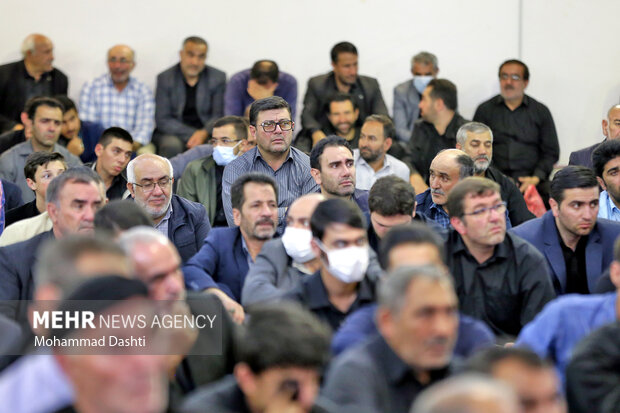 آئین استقبال از محرم و تجلیل از پیرغلامان حسینی در اردبیل