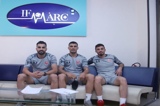 تست پزشکی تیم فوتبال پرسپولیس در «ایفمارک» تست پزشکی تیم فوتبال پرسپولیس در «ایفمارک»