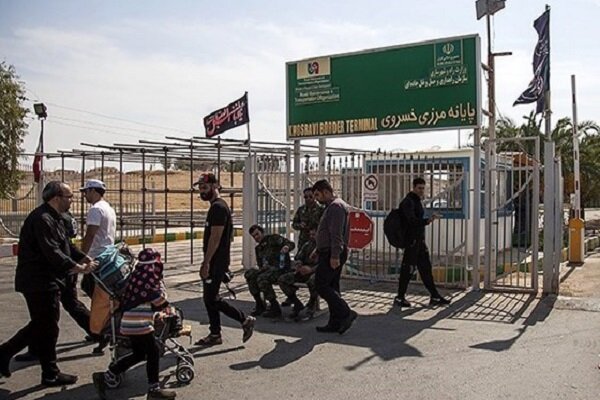 کرمانشاه پذیرای زائران اربعینی در مرز خسروی