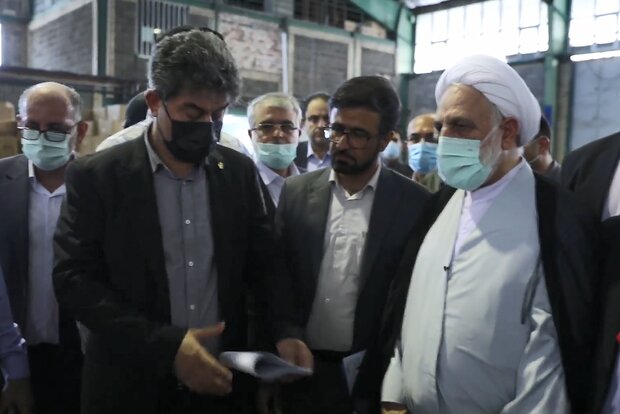 بازدید رئیس قوه قضائیه از انبار کالاهای متروکه در بوشهر