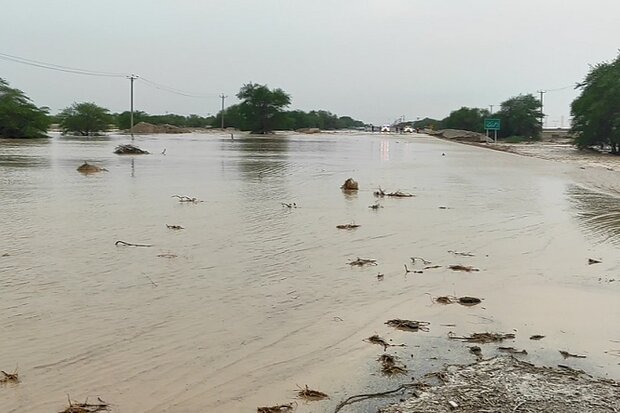شدت بارشها در بوشهر افزایش مییابد/آبگرفتگی منازل وانسداد مسیرها