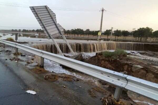 سیلاب شدید در شیراز جاری شد