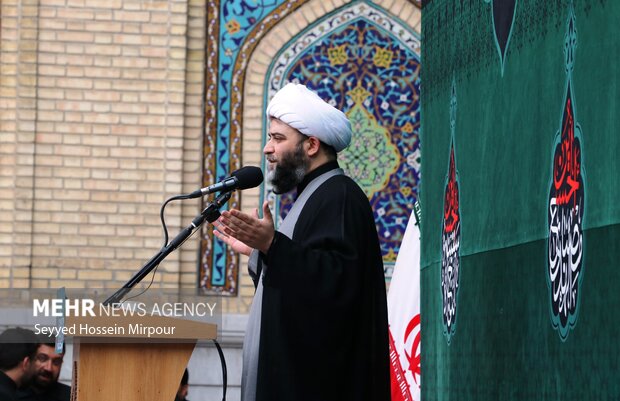 Muharram ceremonies in Imam Reza shrine
