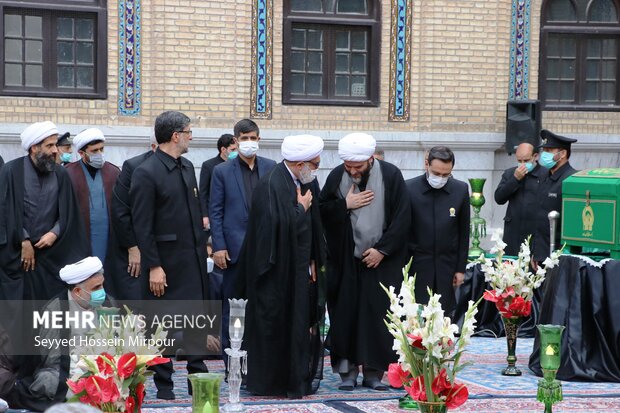 Muharram ceremonies in Imam Reza shrine
