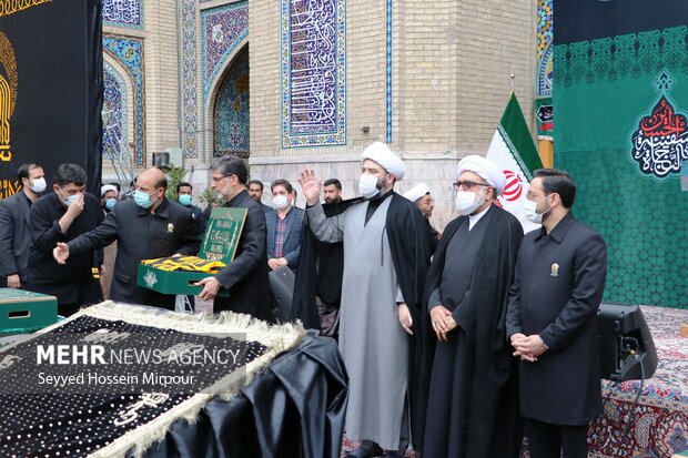Muharram ceremonies in Imam Reza shrine

