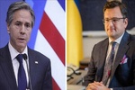 وزرای خارجه آمریکا و اوکراین تلفنی گفتگو کردند