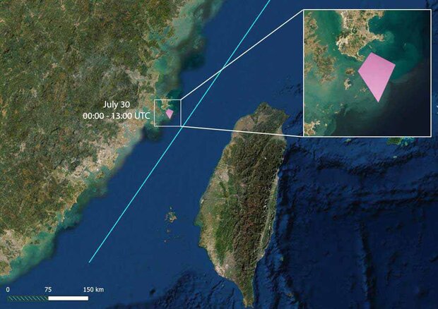 China to hold live-fire military drills in Taiwan Strait