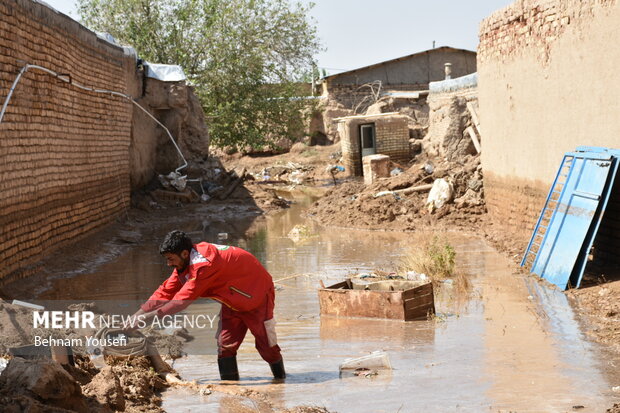 وضعیت بحرانی روستای های سیل زده اراک