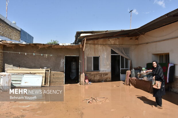 وضعیت بحرانی روستای های سیل زده اراک