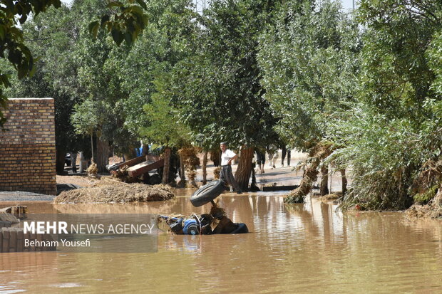 وضعیت بحرانی روستای های سیل زده اراک