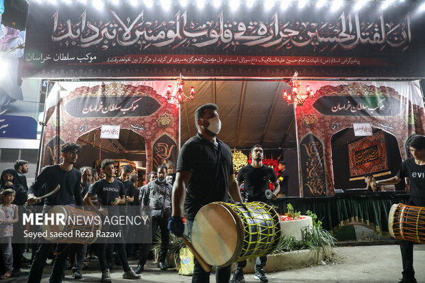 2nd night of Muharram mourning ceremonies in Tehran
