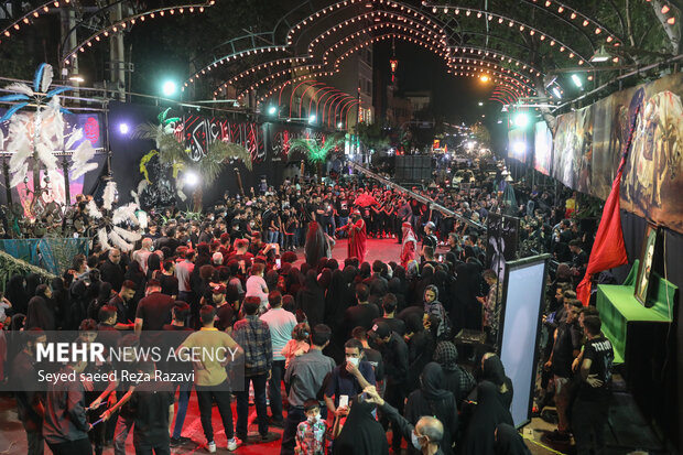 2nd night of Muharram mourning ceremonies in Tehran
