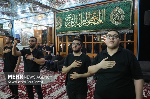 2nd night of Muharram mourning ceremonies in Tehran
