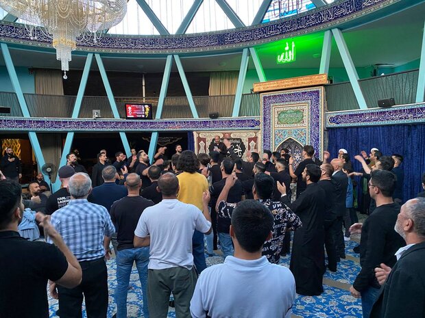 برپایی مراسم سوگواری دهه اول محرم در مسجد امام علی (ع) هامبورگ