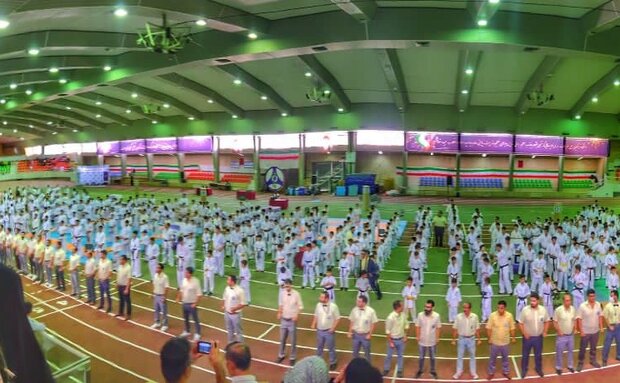 پایان مبارزه بیش از 1000 کاراته‌کا در رقابت‌های کیوکوشین‌کان