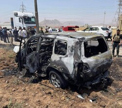 فڕۆکەیەکی بێ فڕۆکەوانی تورکیا ئوتۆمبێلێکی لە رانیە پێکا