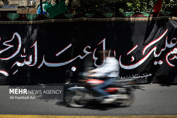 حال و هوای تهران در ماه محرم