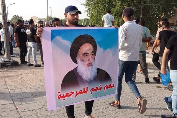 برگزاری تظاهرات گسترده در بغداد+ فیلم