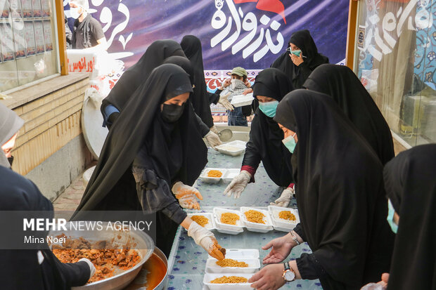 طرح ملی نذرواره ۷۲ خوان احسان حسینی در تبریز