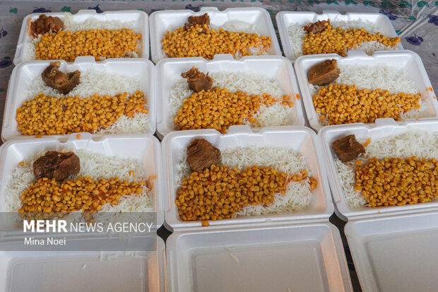 طرح ملی نذرواره ۷۲ خوان احسان حسینی در تبریز