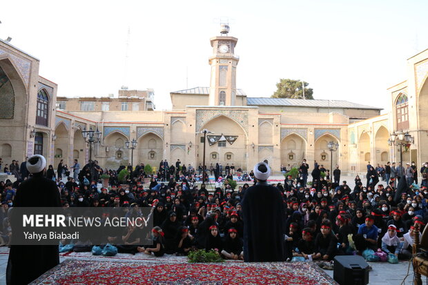اجتماع بزرگ کودکان عاشورایی در کرمانشاه