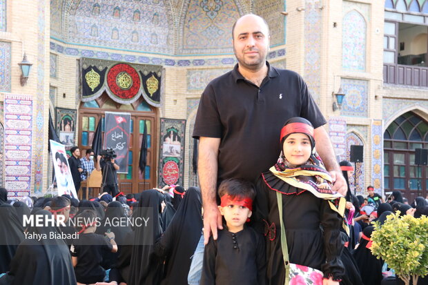 اجتماع بزرگ کودکان عاشورایی در کرمانشاه