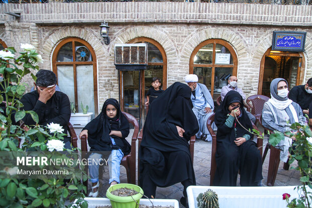 مراسم تعزیه خوانی در حسینیه جاجرمی بجنورد