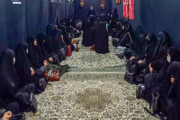 گلستان سیاهپوش اباعبدالله(ع)/ دارالمومنین رنگ وبوی کربلاگرفت