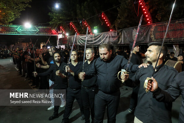 Mourning ceremony of Imam Hussein (PBUH) observed in Tehran