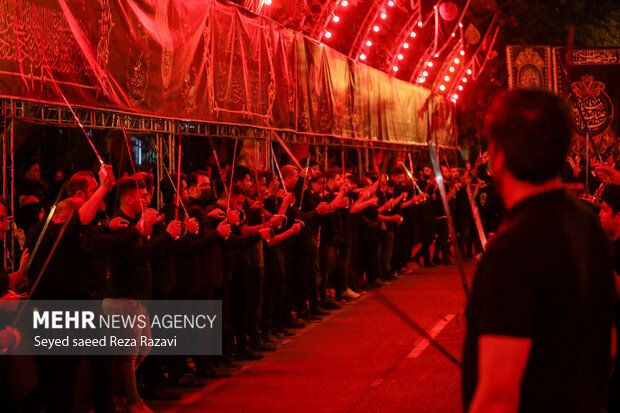 Mourning ceremony of Imam Hussein (PBUH) observed in Tehran