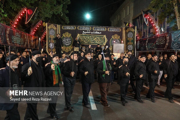 Mourning ceremony of Imam Hussein (PBUH) observed in Tehran