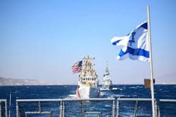 رزمایش دریایی مشترک آمریکا و رژیم صهیونیستی در دریای سرخ