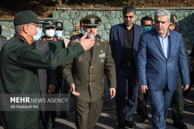 Inauguration ceremony of defense achievements exhibition
