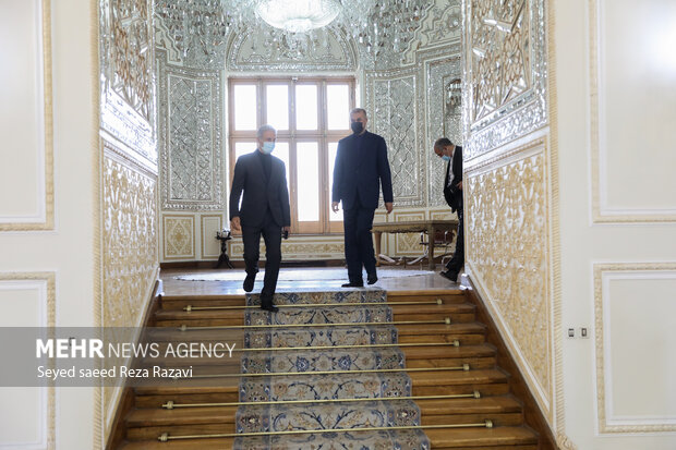 FM Amir-Abdollahian meets grandson of late Nelson Mandela