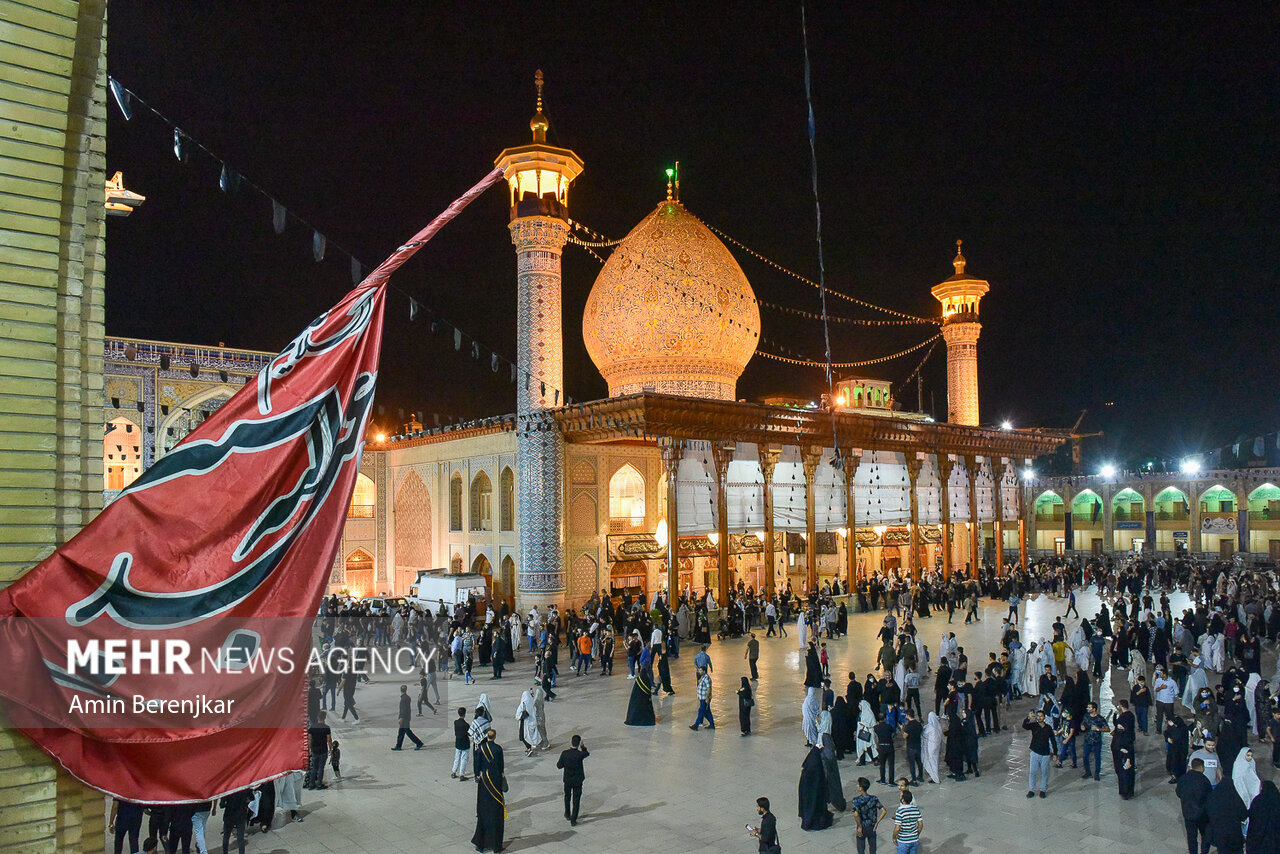 عاشقان سومین حرم اهل بیت(ع) در مسیر یار/ گرما حریف زائران نشد