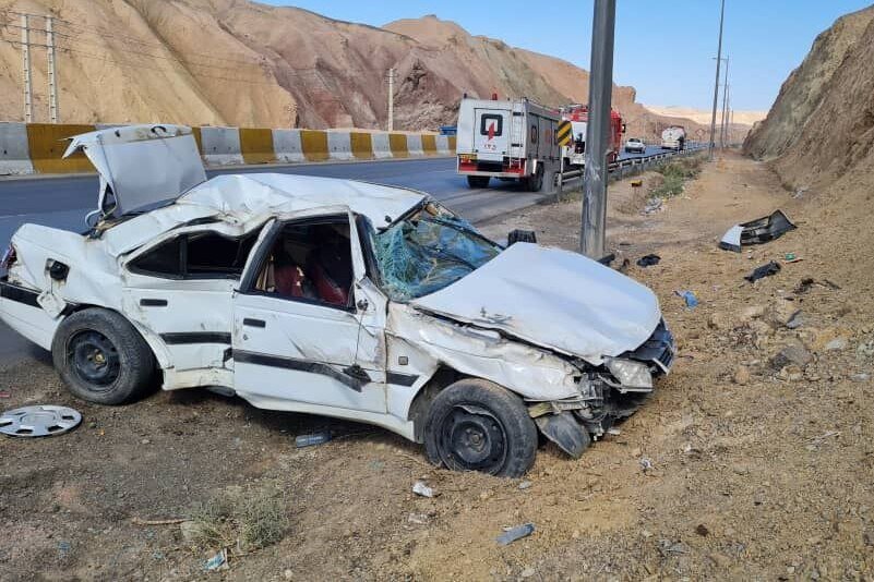 تصادف بعد از پلیس راه شیراز ۳ کشته برجای گذاشت